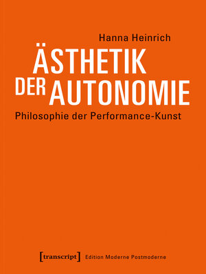 cover image of Ästhetik der Autonomie